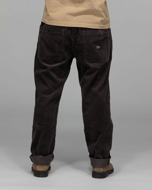  SALTY CREW CRUISER CORD PANTS CHARCOAL
