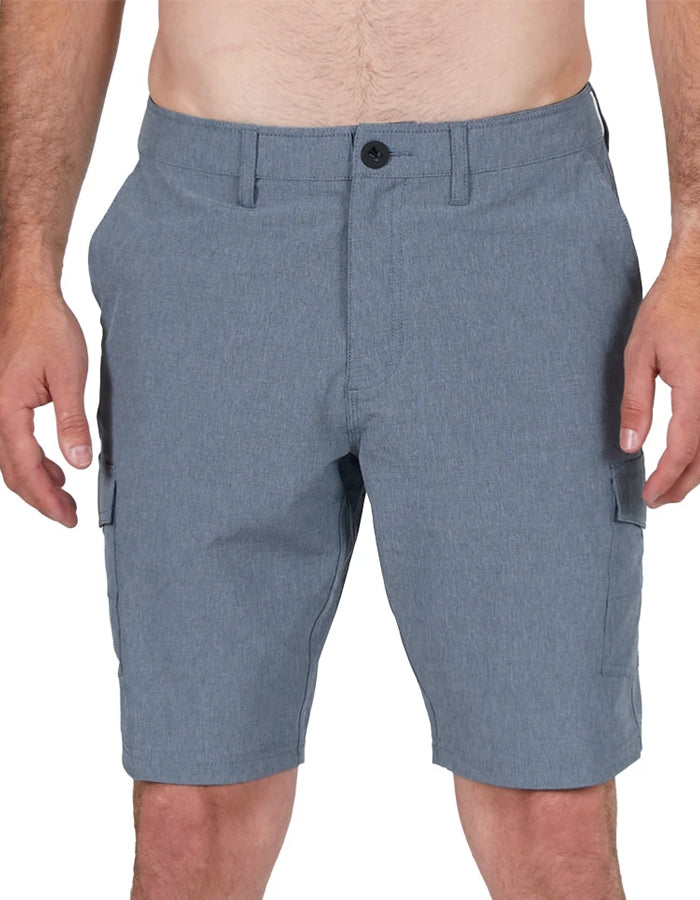  SALTY CREW DRIFTING 2 CARGO HYBRID WALKSHORT 20" NAVY