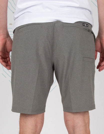  SALTY CREW DRIFTER 2 HYBRID WALKSHORT 19" GREY