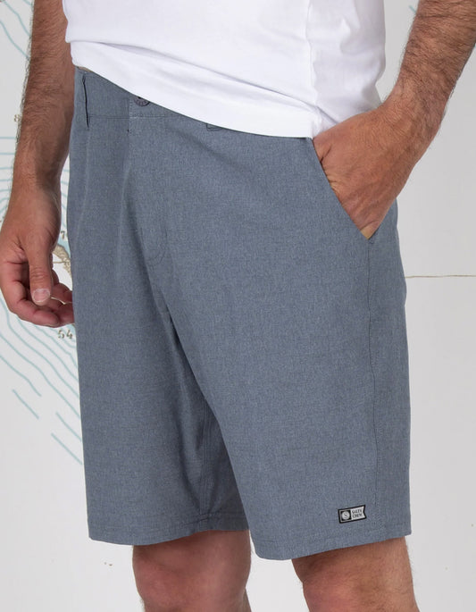  SALTY CREW DRIFTER 2 HYBRID WALKSHORT 19" NAVY