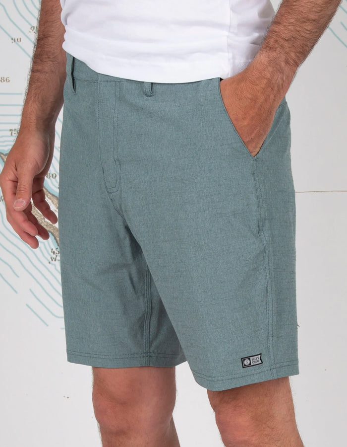  SALTY CREW DRIFTER 2 HYBRID WALKSHORT 19" PINE