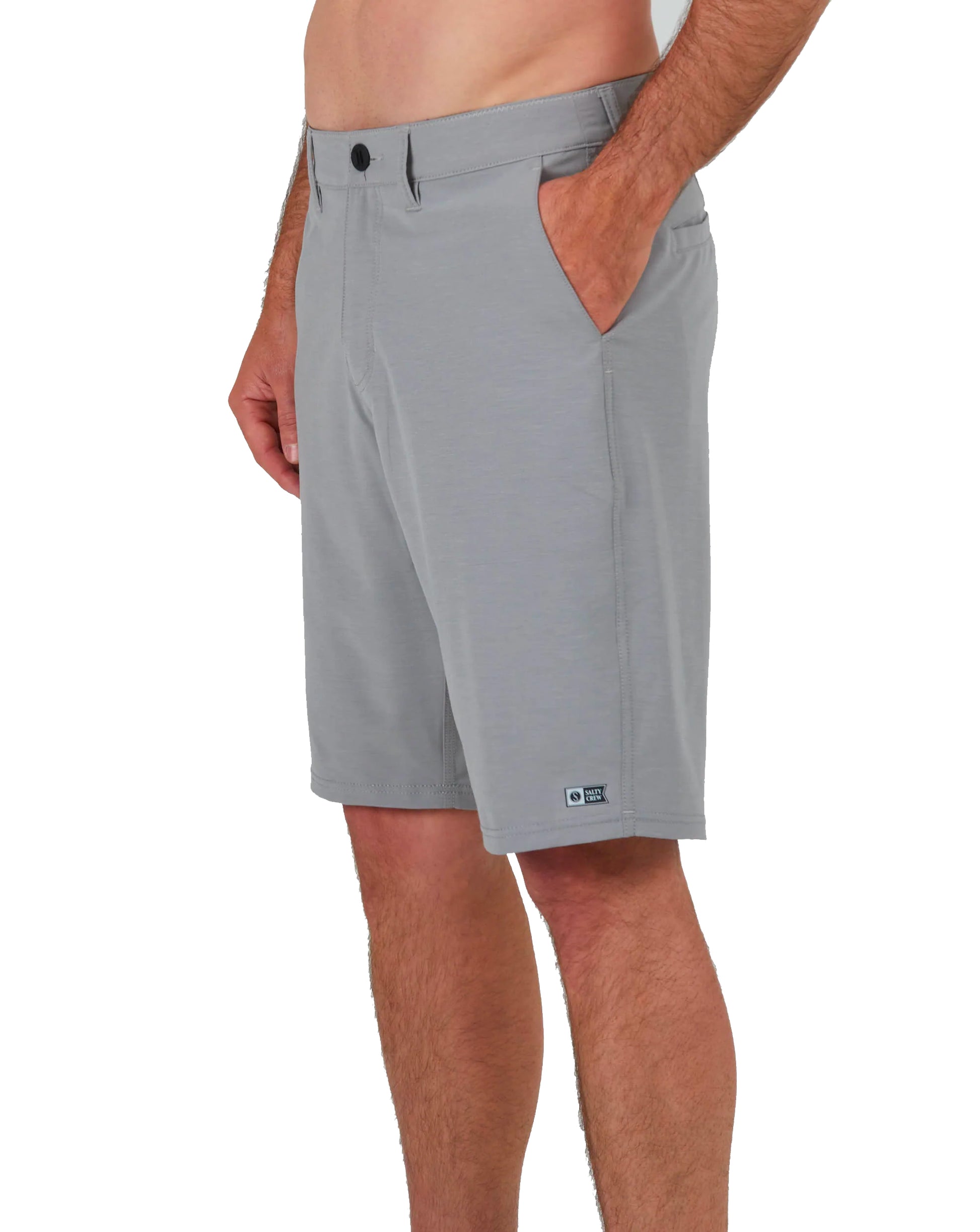  SALTY CREW DRIFTER 2 HYBRID WALKSHORT 21" GREY