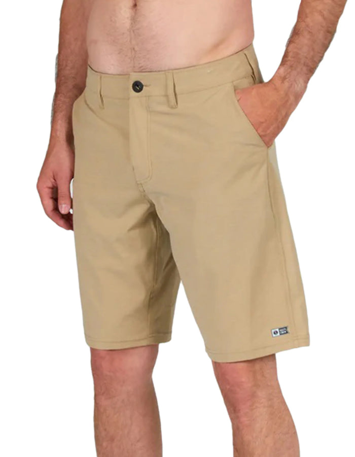  SALTY CREW DRIFTER 2 HYBRID WALKSHORT 21" KHAKI