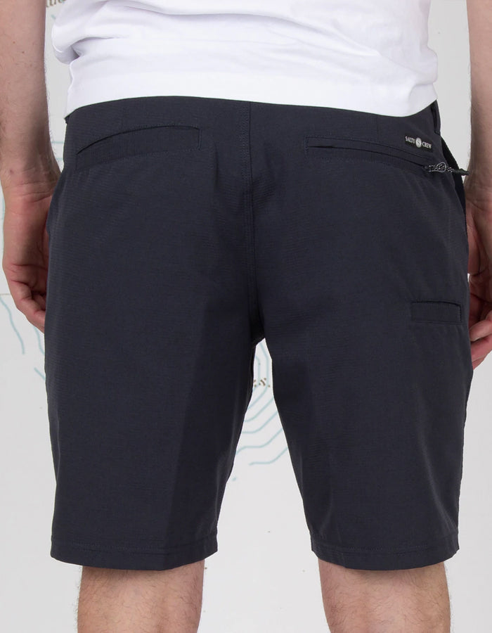  SALTY CREW DRIFTING 2PERFORATED HYBRID WALKSHORT 19"