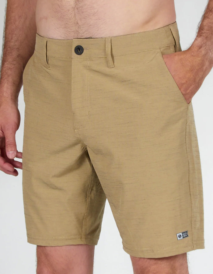  SALTY CREW DRIFTER 2 HYBRID WALKSHORT 19" KHAKI