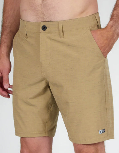  SALTY CREW DRIFTER 2 HYBRID WALKSHORT 19" KHAKI