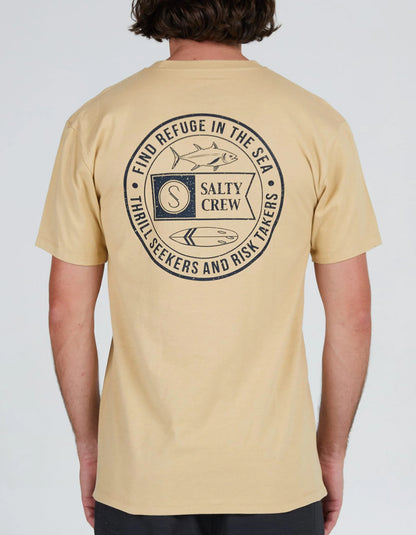  SALTY CREW LEGEND PREMIUM TEE CAMEL