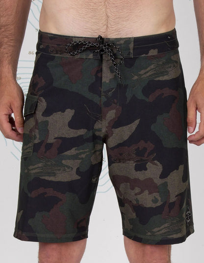  SALTY CREW LOW TIDE BOARDSHORTS 20" CAMO