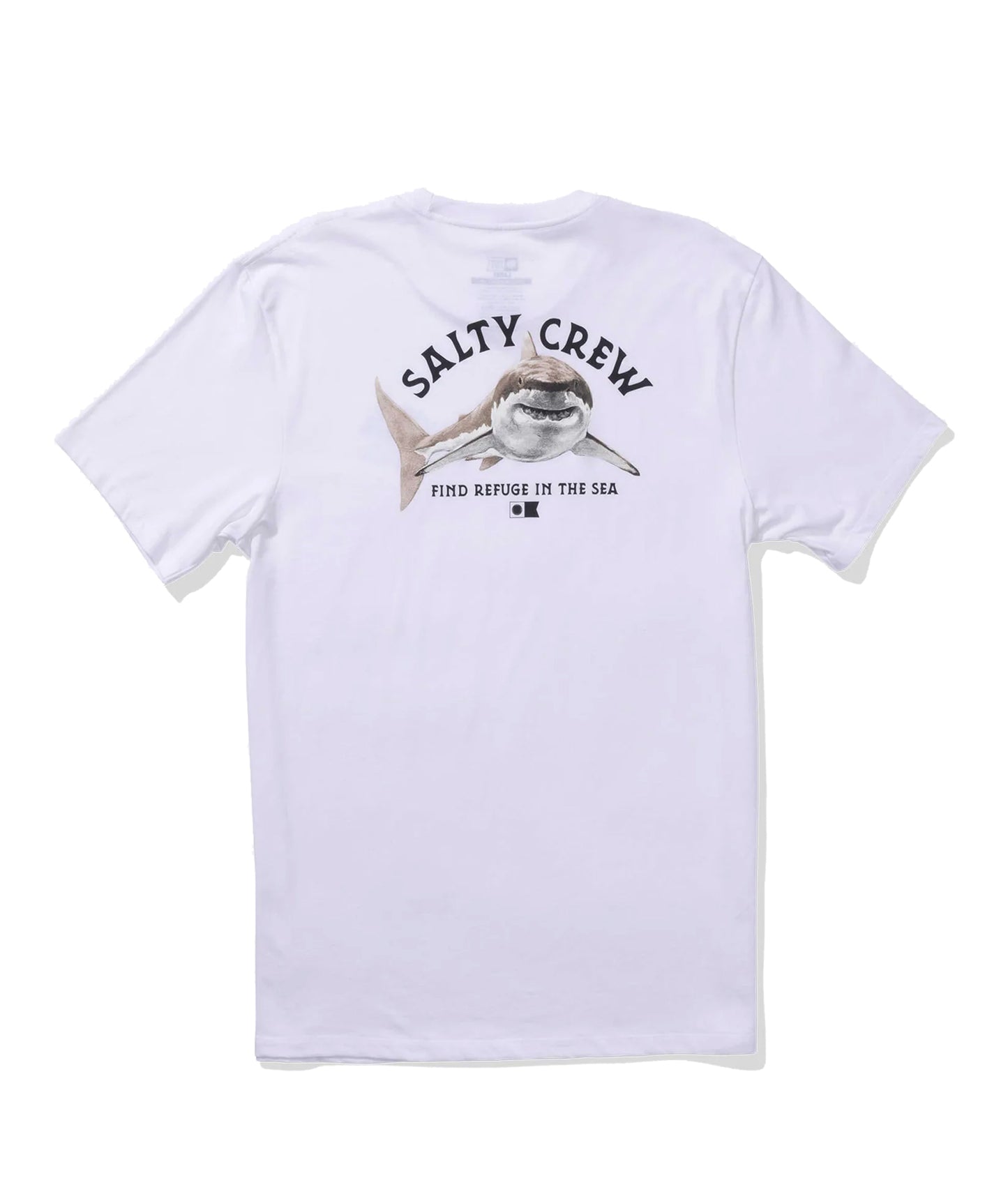  SALTY CREW LURKING TEE BOYS WHITE