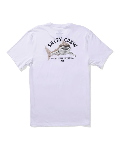  SALTY CREW LURKING TEE BOYS WHITE