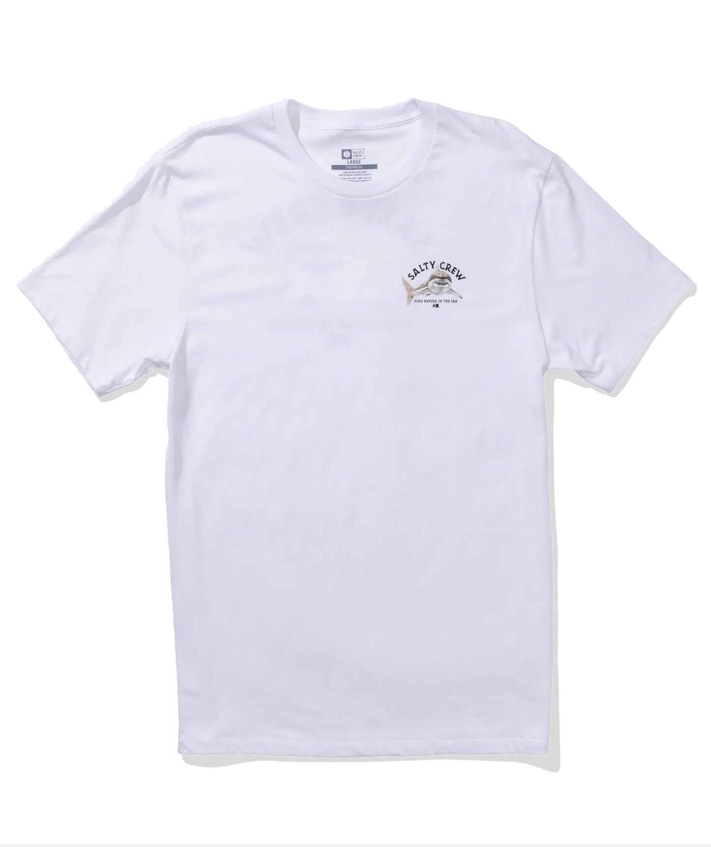  SALTY CREW LURKING T-SHIRT WHITE