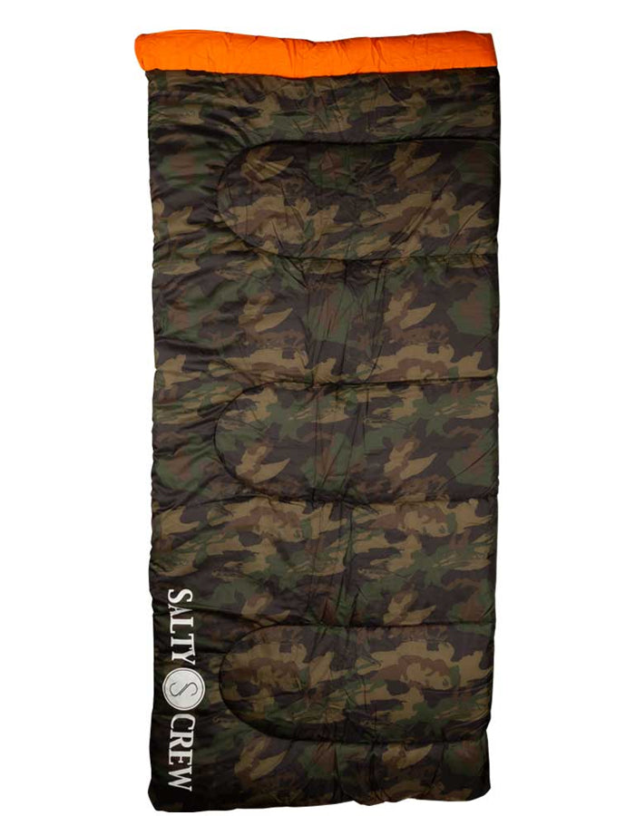  SALTY CREW OVERNIGHTER CAMO SLEEPING BAG