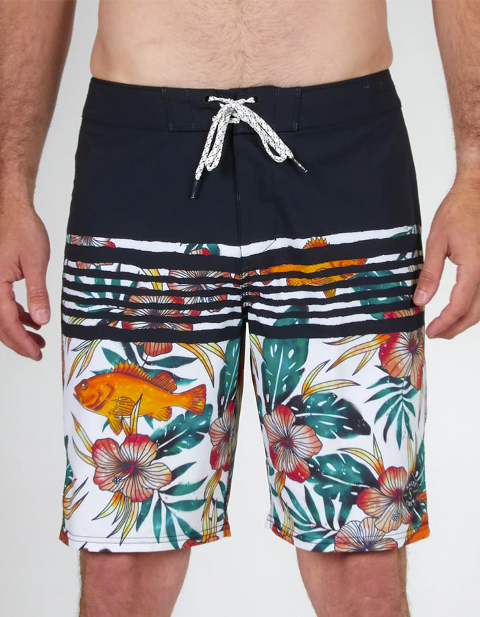  SALTY CREW RIPPLE OFF WHITE BOARDSHORTS 20"