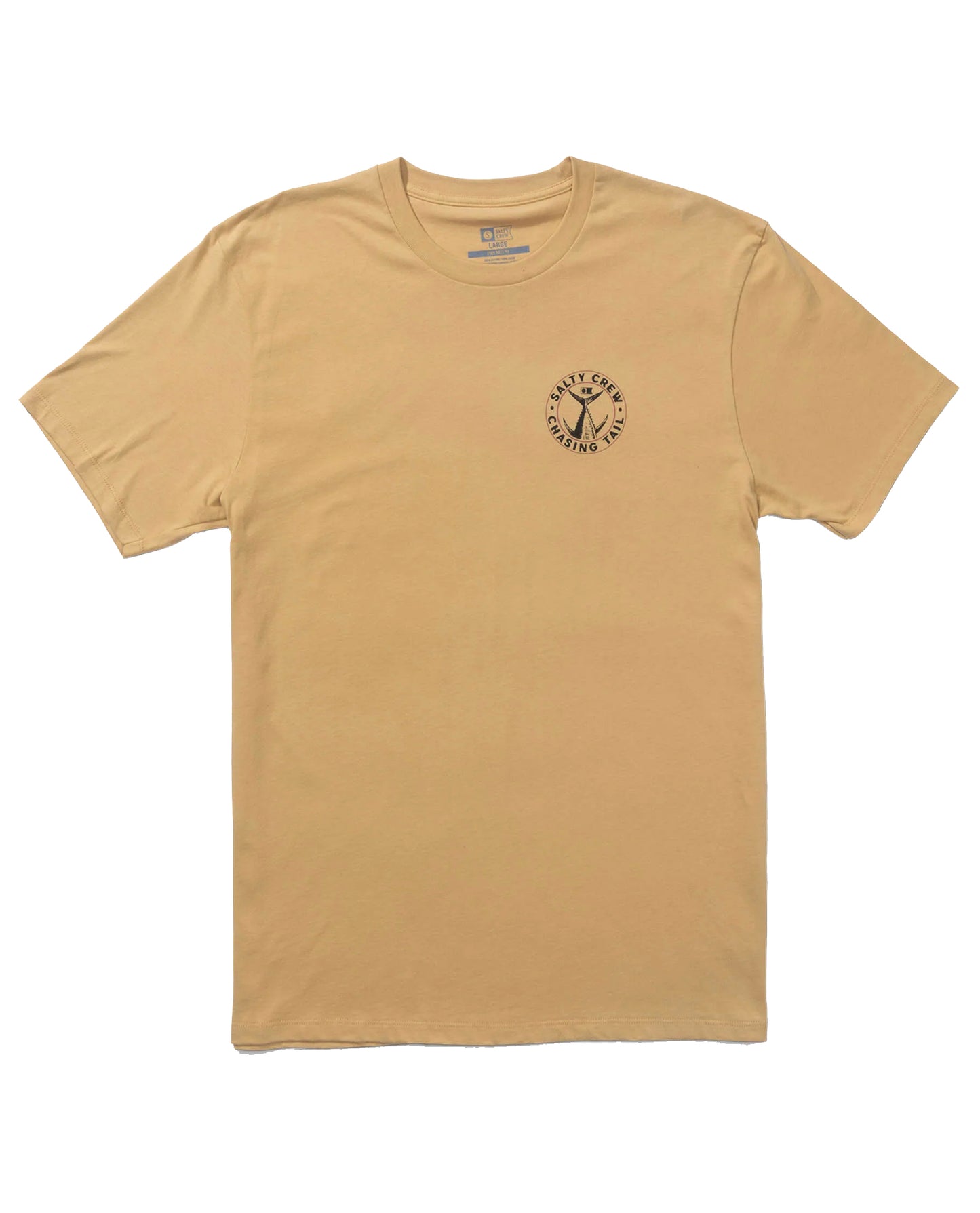  SALTY CREW TALIGATE PREMIUM T-SHIRT KHAKI