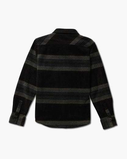  SALTY CREW SWELLTER POLAR FLEECE YOUTH COAL