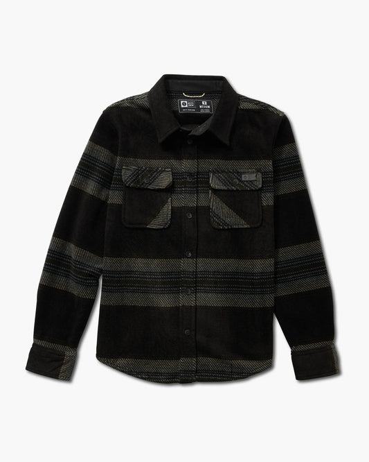  SALTY CREW SWELLTER POLAR FLEECE YOUTH COAL