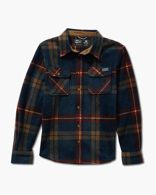  SALTY CREW SWELLTER POLAR FLEECE YOUTH NAVY