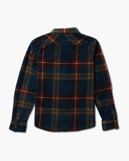  SALTY CREW SWELLTER POLAR FLEECE YOUTH NAVY