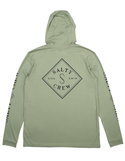  SALTY CREW TIPPET HOOD SUNSHIRT UPF 50+