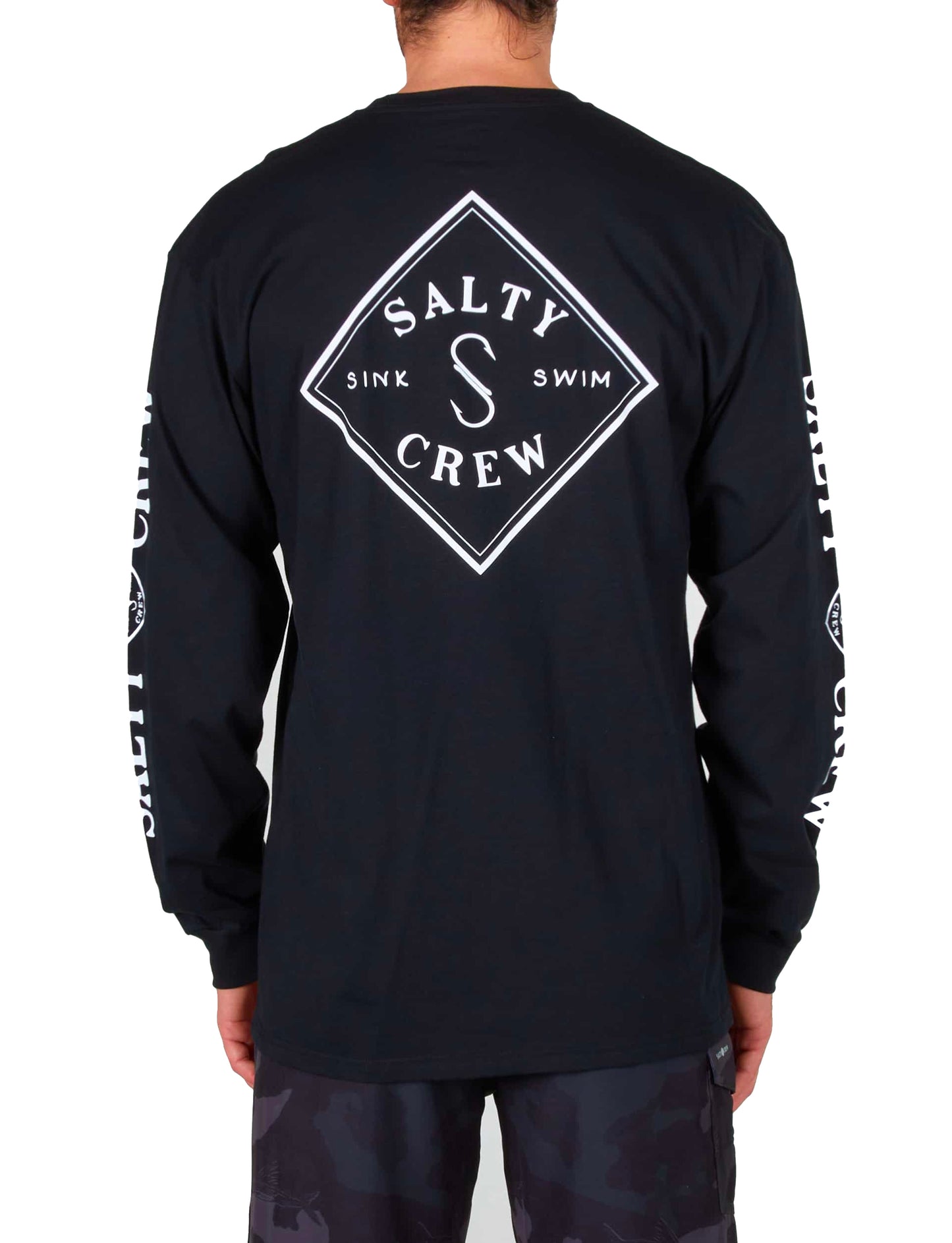  SALTY CREW TIPPET PREMIUM LONG SLEEVE BLACK