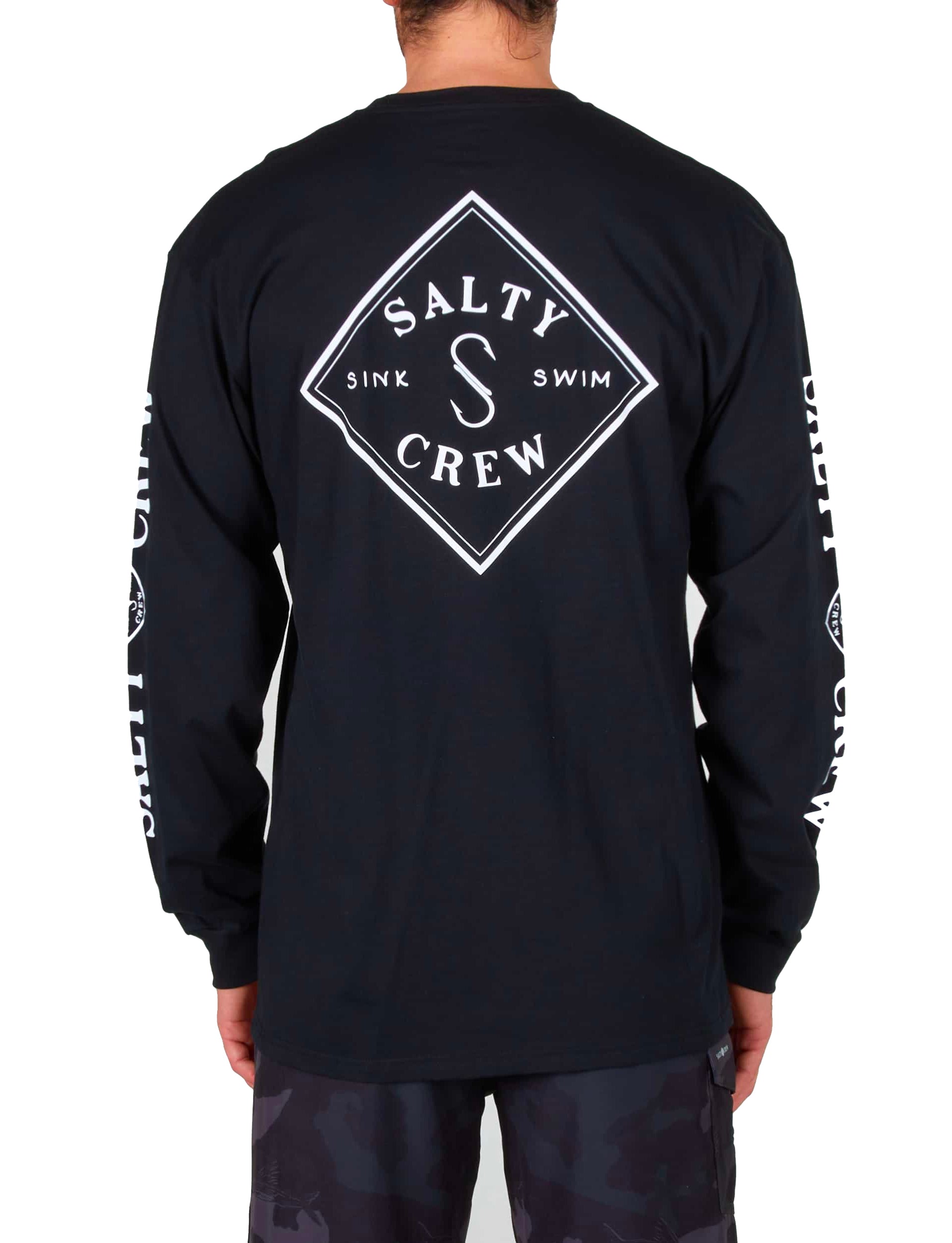  SALTY CREW TIPPET PREMIUM LONG SLEEVE BLACK