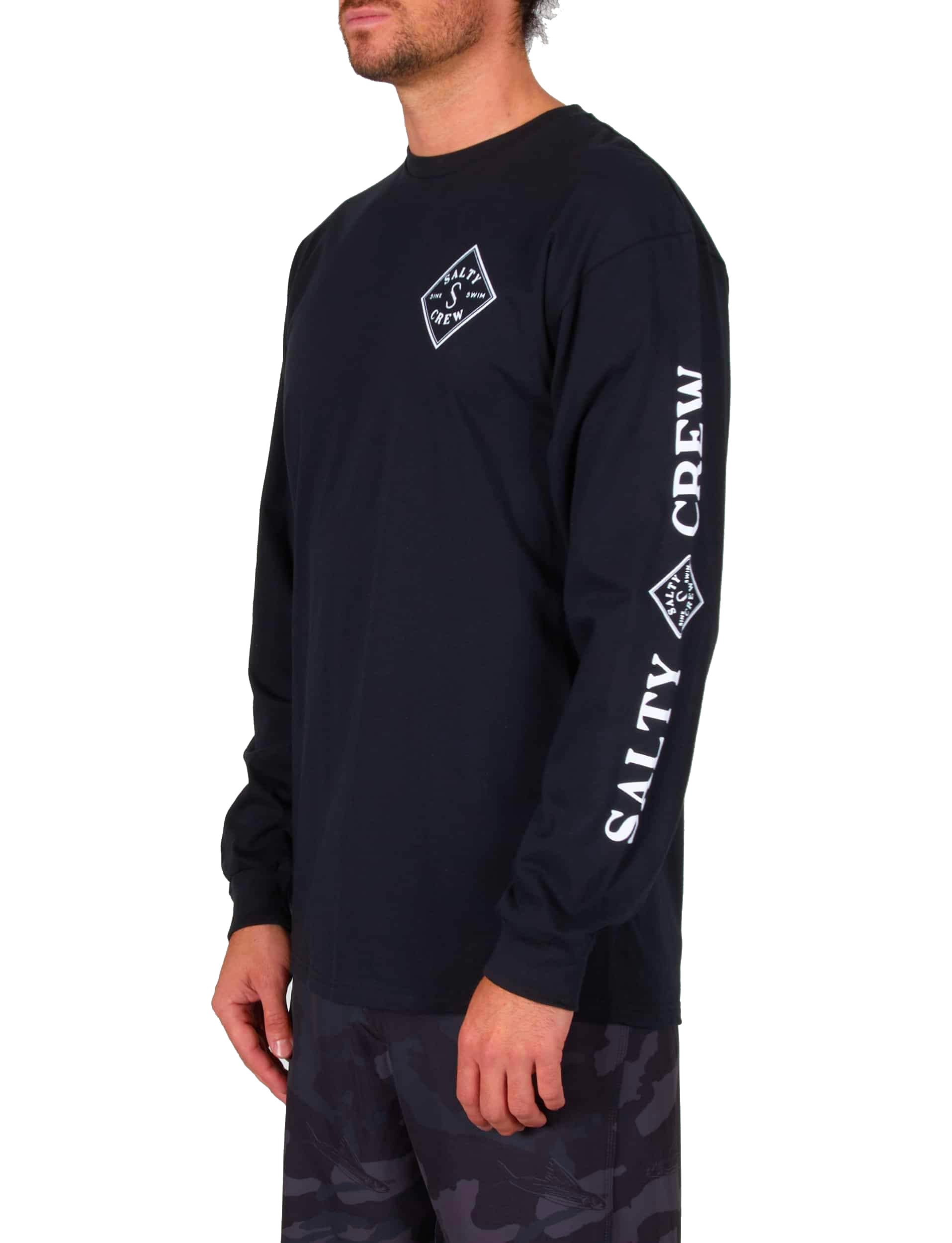  SALTY CREW TIPPET PREMIUM LONG SLEEVE BLACK
