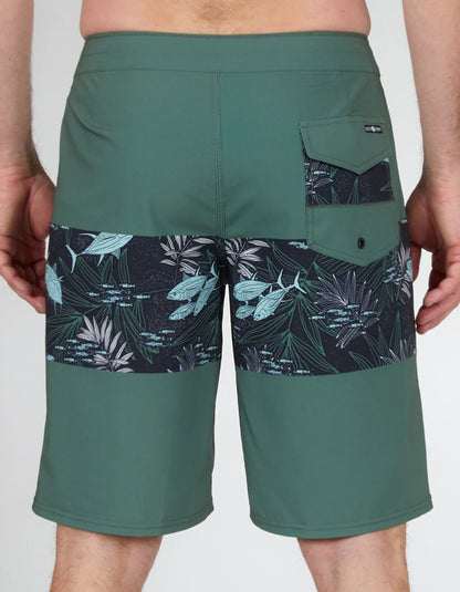  SALTY CREW TOPWATER BOARDSHORTS 21" VINTAGE MILITARY