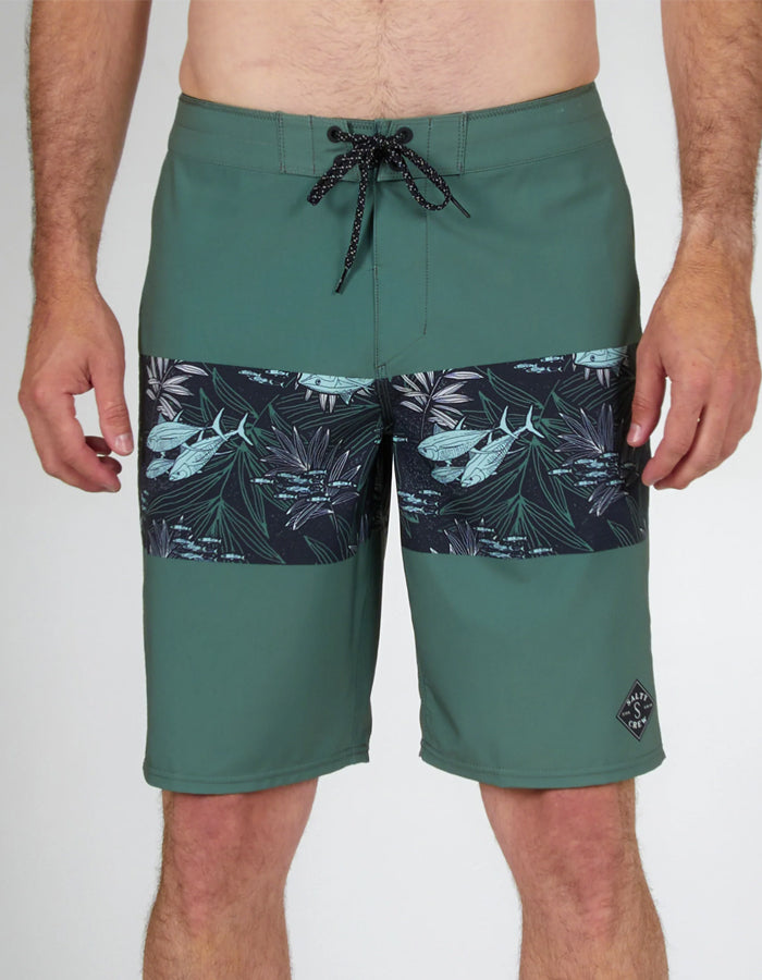  SALTY CREW TOPWATER BOARDSHORTS 21" VINTAGE MILITARY