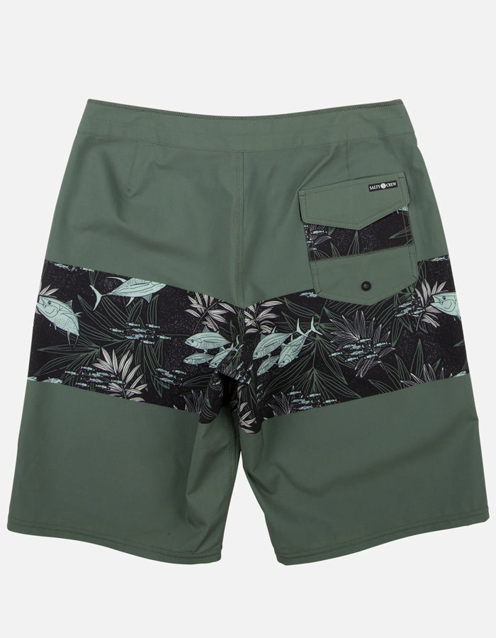  SALTY CREW TOPWATER BOARDSHORTS 21" VINTAGE MILITARY