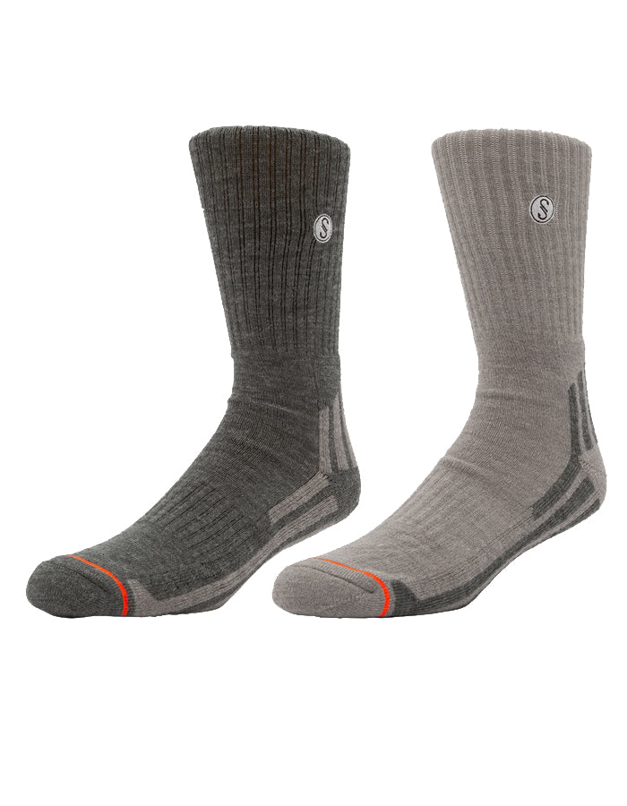  SALTY CREW WOOLY SOCKS 2 PACK SET ASSORTED