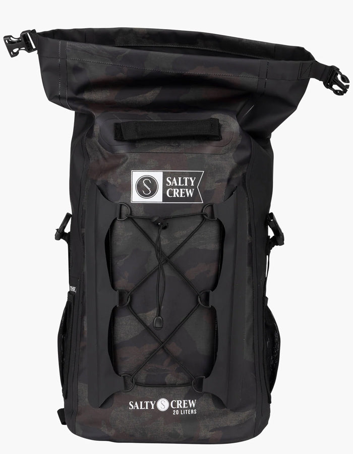  SALTY CREW VOYAGER ROLL TOP BACKPACK CAMO