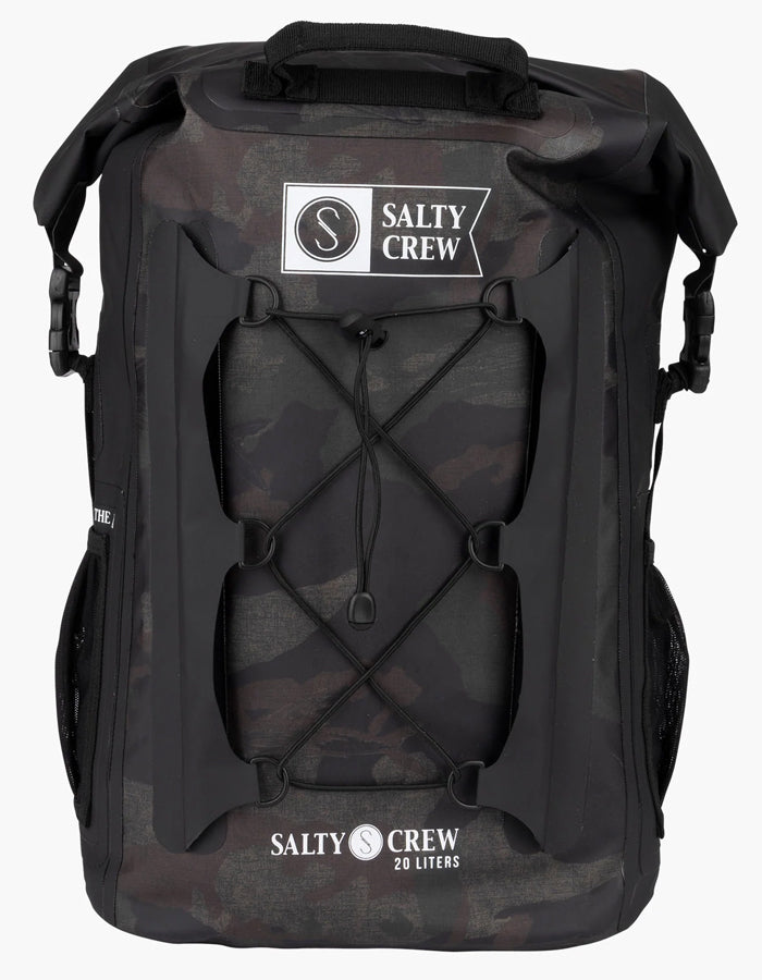  SALTY CREW VOYAGER ROLL TOP BACKPACK CAMO