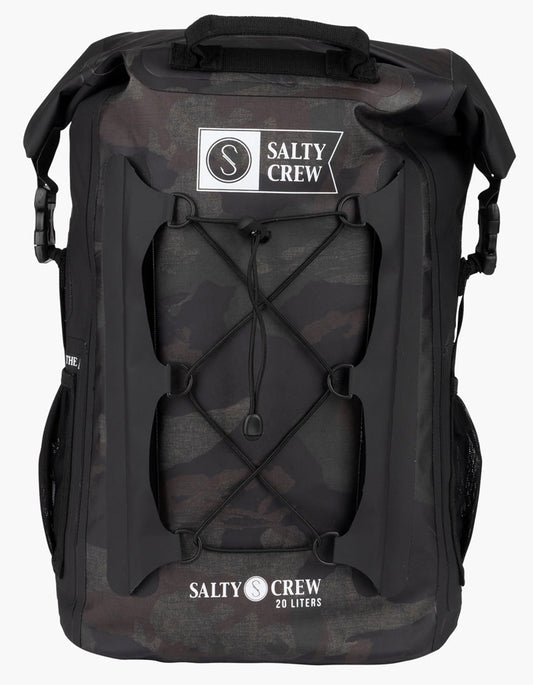 SALTY CREW VOYAGER ROLL TOP BACKPACK CAMO