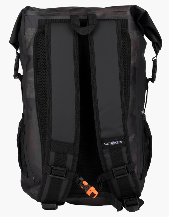  SALTY CREW VOYAGER ROLL TOP BACKPACK CAMO
