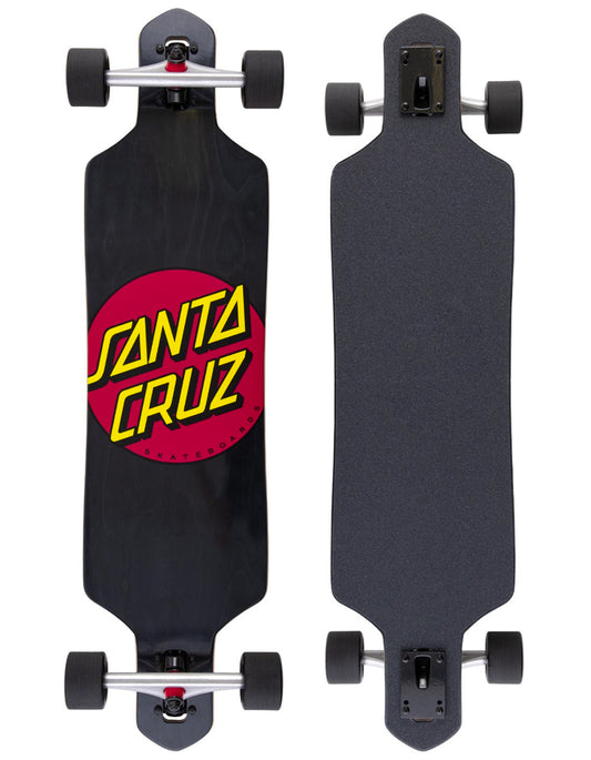  SANTA CRUZ CLASSIC DOT 9'0" X 36" CRUZER DROP THRU LONGBOARD