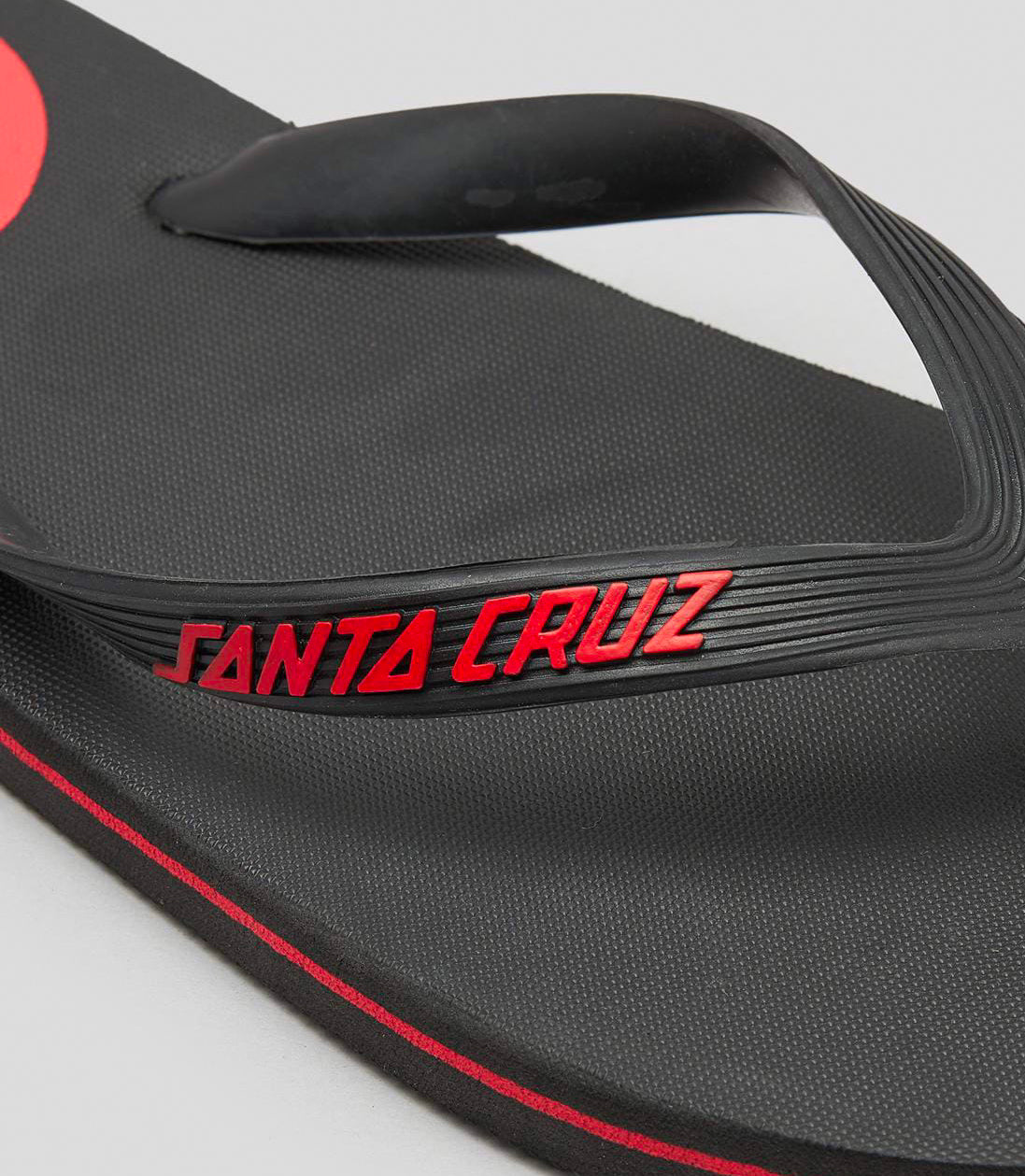  SANTA CRUZ CLASSIC DOT FLIP FLOP BLACK