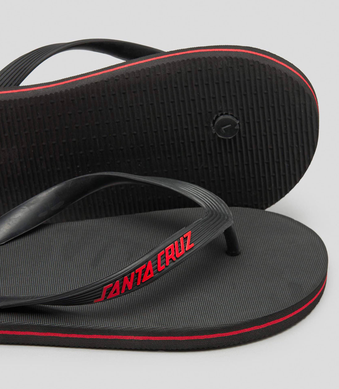  SANTA CRUZ CLASSIC DOT FLIP FLOP BLACK