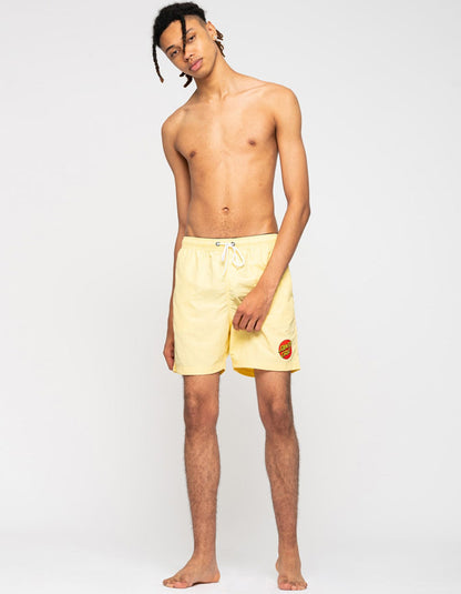  SANTA CRUZ CLASSIC DOT SWIM SHORT 17" BUTTER