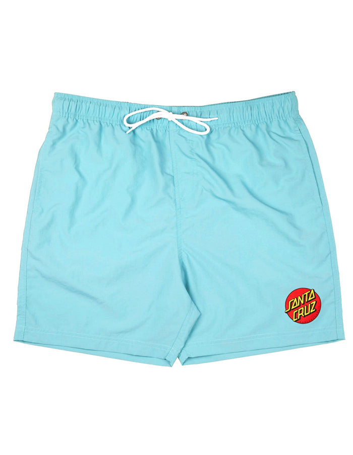  SANTA CRUZ CLASSIC DOT SWIM SHORT 17" TURQUOISE
