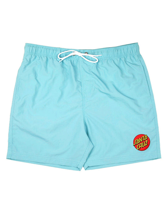  SANTA CRUZ CLASSIC DOT SWIM SHORT 17" TURQUOISE