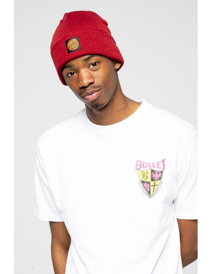  SANTA CRUZ CLASSIC LABEL DOT BEANIE KETCHUP