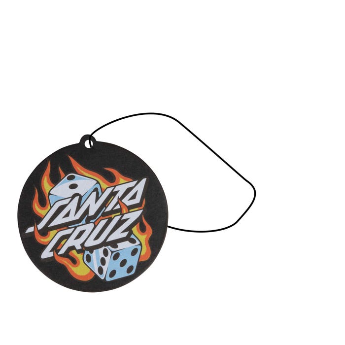 SANTA CRUZ FLAMING DICE AIR FRESHENER