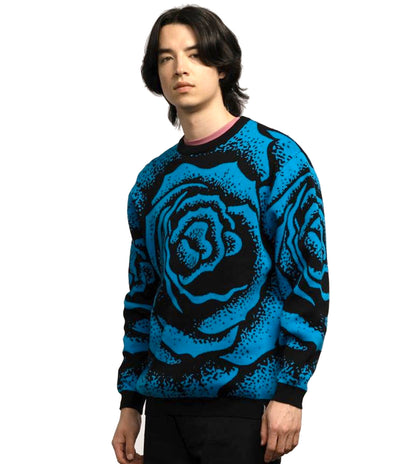  SANTA CRUZ DRESSEN BIG ROSE KNIT BLACK BLUE
