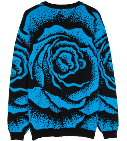  SANTA CRUZ DRESSEN BIG ROSE KNIT BLACK BLUE