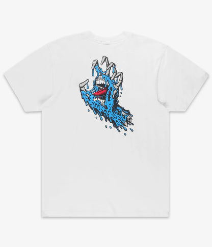  SANTA CRUZ MELTING HAND T-SHIRT WHITE