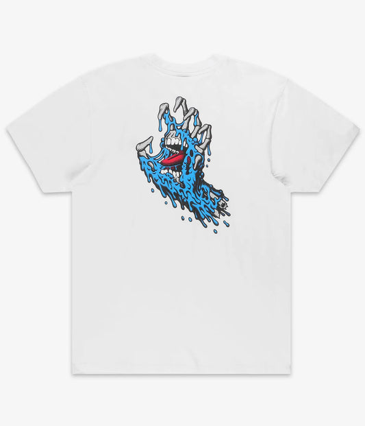  SANTA CRUZ MELTING HAND T-SHIRT WHITE