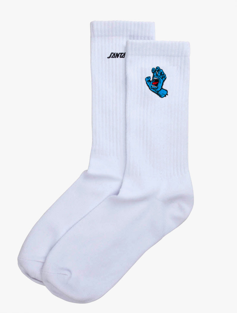  SANTA CRUZ MINI HAND SOCK WHITE