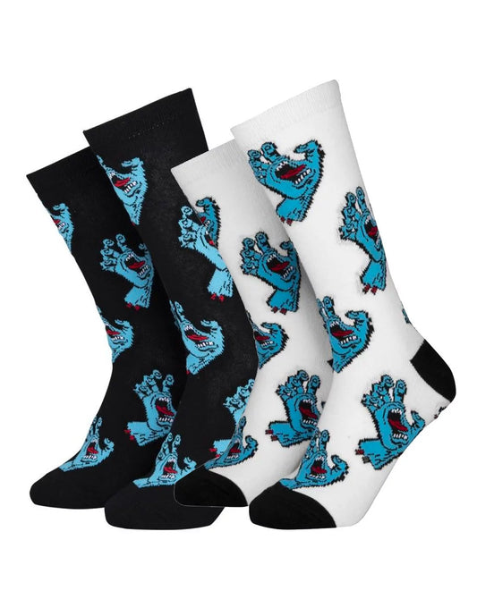  SANTA CRUZ MULTI HAND SOCK 2 PACK