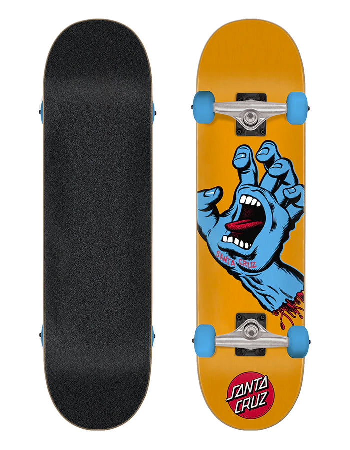  SANTA CRUZ SCREAMING HAND 7.8" SKATE COMPLETE