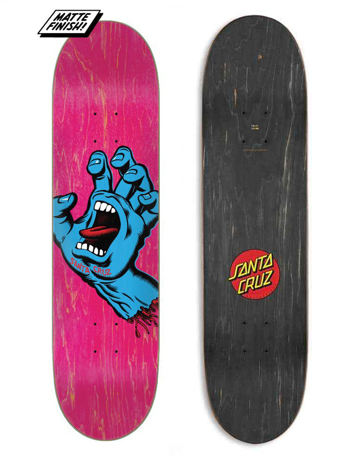  SANTA CRUZ SCREAMING HAND 7.8" DECK